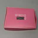 PANEWAY 16Inch Wavy Curly Brown Blonde Hair Topper with Dark Root - Clip In Hair Topper for Women