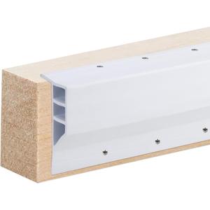 10-Pack Full Face Dock Bumpers, Heavy-Duty Marine Fender Set, Rub Rail & Piling Protection for Boats/Piers (10pcs x 19.7", White)