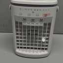 Portable Air Conditioner, Evaporative Air Cooler, 2-4-8H Timer Auto-Off &Remote, Water Tank, Three ultrasonic nozzles, 3-Speed Personal Air Conditioner Cooling Fan