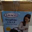 Graco SnugRide Lite LX Infant Car Seat, Lightweight Rear-Facing Seat for Babies 430 lb, 4-Position Adjustable Base, LATCH Installation & ProtectPlus Engineered, Studio, EXP: 2035/11/10