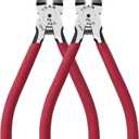 IGAN-P6 Wire Cutters (Pack of 2), 6-inch Ultra Sharp & Powerful Side-cutting Pliers with Longer Flush Cutting Edge, Ideal Wire Cutter for Crafts, Floral, Electrical & Any Clean Cut Needs