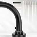 Black Wrap Around Curtain Rods 2Pack:Blackout Heavy duty Adjustable Window Curtain Rod for Bedroom,Industrial Darkening Curved French Metal Single Drapery Rods Easy Install,Matte Black 48-90"