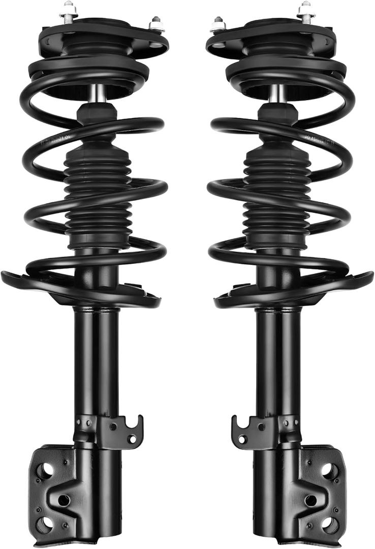 AUTOSAVER88 Front Pair Complete Struts Shocks Assembly Compatible with 2014-2019 Corolla 1.8L FWD