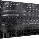 INCLY 48x36 Inch Metal Peg Board Kit with 1/4" Pegboard Hooks Accessories, 6PCS Peg Board Panels and 234PCS Black Pegboard Wall Organizer Tool Storage System for Garage Workbench Shed