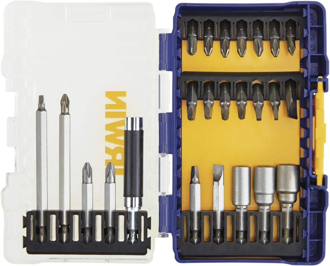 Irwin Tools IRWIN Screwdriver Bit Set, 24-Piece (IWAF1224)
