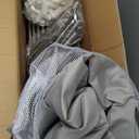 Playpen for Babies and Toddlers, 73"x71"Baby Playpen with Mat Indoor＆Outdoor with Breathable Play Pen with Ocean Balls Hanging Pocket Basketball Hoop and Football Goal (Lighr Grey with Mat, 73"x71")