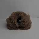 YUEPET Rabbit Bed and Hideout, Warm Calming Cave Bed for Ferrets, Guinea Pigs, Hamsters and Other Small Animals (Grey, Coffee)