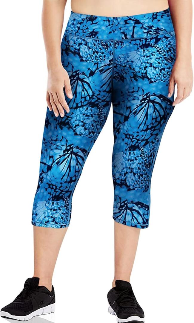 JUST MY SIZE Women's Active Stretch Capri (3X)
