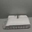 Bedsure Comforters King Size - Duvet Insert Contrast Down Alternative Comforter Quilted All Season Duvet with 8 Tabs, Machine Washable, Gifts for Women, White, King 90 x 102 Inches