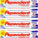 Pepsodent Complete Care Toothpaste Original Flavor 5.5 oz (Pack of 6)