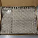 Feandrea Cat Litter Box Enclosure, Handwoven Rattan Hidden Litter Box Furniture with Extra Litter Mat, Removable Washable Tray, Boho Cat House, End Table, Dove Gray UPCL014G01