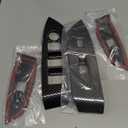 AOKIO Interior Door Window Switch Panel Cover Door Lock Control Button Trim for Mazda CX5 CX-5 Accessories 2017 2018 2019 2020 2021 2022 2023 2024 2025 North American Version