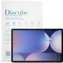 DIACUBE 1 Pack Anti Glare Screen Protector with Blue Light Filter For Samsung Galaxy Tab S10 Plus/Tab S9 Plus/Tab S8 Plus/Tab S7 Plus 12.4 inch, Anti-Glare Matte PET Film, Anti-Fingerprint, High Touch Sensitivity, Easy Installation