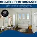 Broan-NuTone A80 Ventilation Fan with Roomside Installation, 80 CFM, 2.0 Sones White