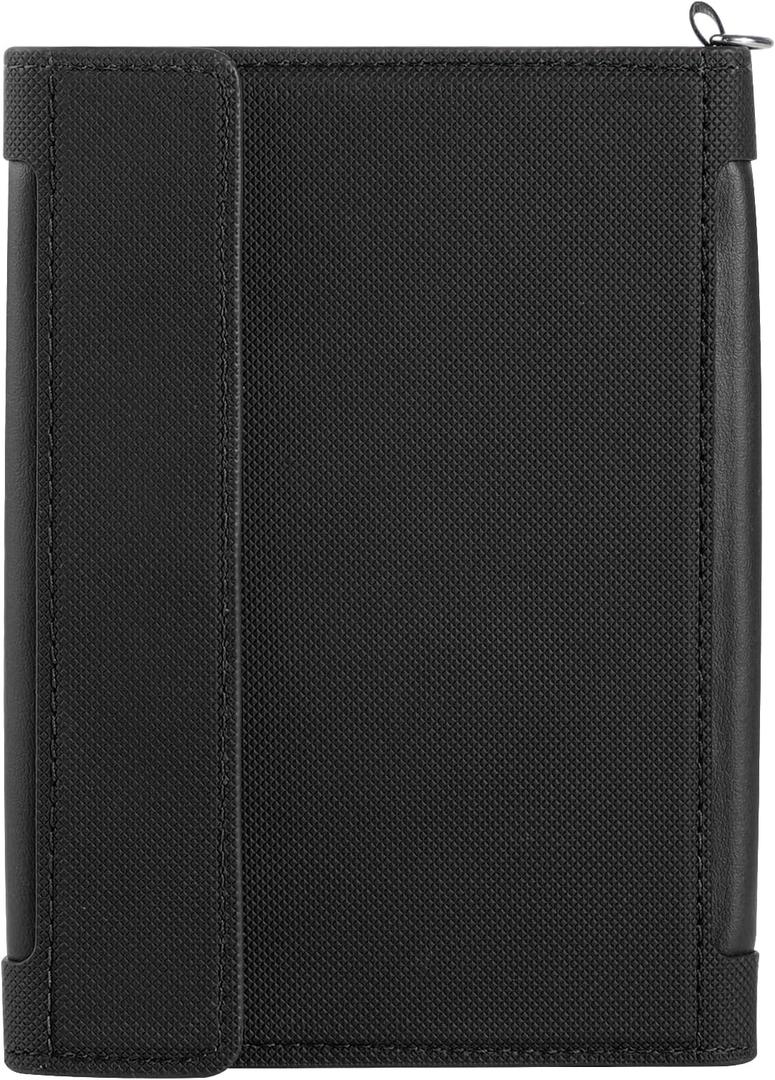 Passport Holder for Travel, PU Leather Passport Holders for Men and Women, Travel Must Haves Accessories(black)