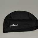 Firesara Fabric Swim Cap, Soft Stretch Swimming Hat for Long Hair & Short Hair, Large
