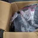 BOLISS 400lbs Mid Back Mesh Ergonomic Drafting Chair for Standing Desk Office Wide Chair Built-in Lumbar Support Big Adjustable Foot Ring Height Adjustable Armrest (Black)