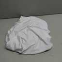 Table Covers for 6 Foot Tables, White Washable and Wrinkle Resistant Stretch Tablecloths Rectangle 6ft for Events, Wedding, Banquets, Parties (72" x 30" (Rectangular))