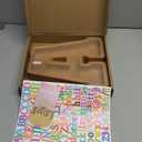 Wooden Letter Piggy Bank for Kids Larger Letter Piggy Bank for Boys and Girls Personalized Piggy Bank Initial Coin Bank Wood Kids Money Bank for Birthday and Festival