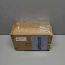 DILATATA Faux Plant Indoor in Ceramic Pot 11" Artificial Potted Fern Fake House Plants for Desk Office Bathroom Garden Decoration - Black