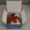 Senneny Christmas Dog Toys, Interactive Dog Toys Reindeer, Random Path Electric Automatic Moving and Rolling Dogs Toy, Motion-Activated Dog Ball with Plush Cover USB Rechargeable