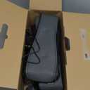 Shiatsu Electric Massager with Heat - 3D Kneading Pillow for Neck, Back, Shoulder, Muscle Pain Relief - Office, Home, Car Use - Fits Parents (Gray-button)