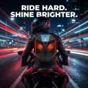 Motorcycle Helmet Backpack, Expandable Hard Shell LED Backpack with Programmable Screen, Water-Resistant Riding Bag & Laptop Daypack for Men, App Controlled DIY Display for Night Safety