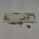 AULA S99 Gaming Keyboard, Wireless Computer Keyboards, Tri-Mode Bluetooth/2.4GHz/USB-C Custom Creamy Keyboard with Number Pad, RGB Backlit Media Knob Cute Programmable Keyboard for PC Gamer - Green