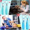 Tondiamo 60 Pcs Happy Vet Tech Gifts Bulk Veterinary Technician Week Silicone Keychain Tech Animal Rescue Gifts Thank You for All That You Do Party Favors for Nurse Doctor Dentist Medical Staff