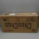 ChooChoo Farmhouse XXL End Table with Charging StationNarrow Sofa Side Table with Adjustale Shelf, 3 Tier Rustic Night Stand for Small Place Living Room, Cherry Brown