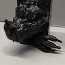 Dragon Bookshelf Decor Gothic Fantasy Bookends Black Animal Statues for Shelves Book Lovers Gifts Unique Resin Shelf Holder Set (10"*6.1"*4.9") Home Office Decorative