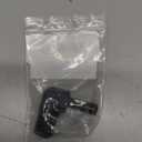 Aluminum Straight 3/8 NPT Male to 3/8"(9.5mm) Hose Barb Push On Fitting Adapter, Black