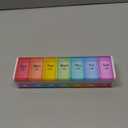 Daviky Extra Large Weekly Pill Organizer 2 Times a Day, XXL Pill Box 7 Day with AM PM Large Compartments, BPA-Free Daily Medicine Case, Jumbo Pill Holder for Fish Oils, Vitamins & SupplementsWhite