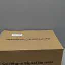 Cell Phone Booster for Home Office, Cell Phone Signal Booster with 2 Indoor Antennas for Band 66/2/4/5/12/17/13/25,Boost 4G 5G LTE Data for All U.S. Carriers (6300Sq.Ft)