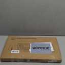 Wireless Keyboard and Mouse Combo, Full-Sized 2.4GHz Wireless Keyboard with Comfortable Palm Rest and Optical Wireless Mouse for Windows, Mac OS PC/Desktops/Computer/Laptops (Black)