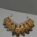 Gortin Gold Leaf Crown Wedding Headband Goddess Halo Crown and Tiara Bridal Princess Headpiece Costume Headwear Hair Accessories for Women