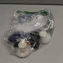 KMM Handheld Car Vacuum Cleaner, 9000Pa Vacuum Cleaner and Air Duster, 120W High Power Hand Held Vacuum with LED Light and Multi-Nozzles for Car, Home, Office, Pet (Blue)