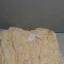 Saslax Soft Stretchy Lace Off Shoulder Doubly Split A-line Skirt Maternity Dress Pregnancy Maxi Gown for Photoshoot. Size M