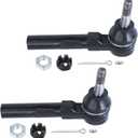 Detroit Axle - Front Outer Tie Rods for 2004-2012 Chevrolet Malibu, 2005-2010 Pontiac G6, 2007-2009 Saturn Aura, 2 Outer Tie Rod Ends Replacement