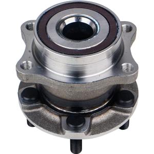 KUSATEC 512401 Rear Wheel Bearing and Hub Assembly Compatible with Subaru Outback Legacy 2010-2014 Forester 2009-2013 Scion FR-S, Subaru BRZ WRX, 5 Lug