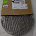 Musanpou Hand-carved Wood Wall Decor featuring Artistic Round Design for Farmhouse and Country-style Interiors | Wall Art Decoration | 11.8 inches x 11.8 inches (brown)