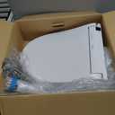 TOTO WASHLET C5 Electronic Bidet Toilet Seat with PREMIST and EWATER+ Wand Cleaning, Elongated, Cotton White - SW3084#01