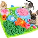 Snuffle Mat for Dogs, 20 X 20 Inches Dog Puzzle Toy for Boredom & Slow Eating, Washable Snuffle Mat for Puppies, Small & Medium Dogs, Cats & Rabbits