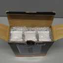 SpaceAid Bamboo Pull Out Spice Rack Organizer for Cabinet, Heavy Duty Slide Out Seasoning Kitchen Pantry Sliding Vertical Organization, 7.6" Wide, 3 Drawers(2" Wide), 2-Tier, White