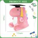 Farochy Graduation Dinosaur Stuffed Animal 2025 Graduation Plush Gifts Graduation Plush Stuffed Kindergarten Graduation Gifts Kids Graduation Gift, Pink