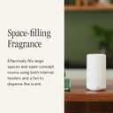 Pura Plus Smart Home Fragrance Diffuser for Large Spaces - Adjust Scent Intensity, Set Schedules, Timers & More in Pura App - Fragrances Sold Separately - White