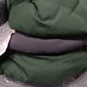 downluxe King Size Comforter Set - Dark Green and Grey King Comforter, Soft Bedding Sets for All Seasons -3 Pieces - 1 Comforter (104"x92") and 2 Pillow Shams(20"x36")