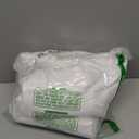 Oubonun 100% Jersey Cotton Body Pillow Cover with Zipper - Luxury Soft Removable Pillow Case - Long Fuzzy - Knitted (White, 21"X54")