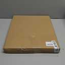 GuanQiao 360 Rotation Appliance Slider for Coffee Maker & Heavy Kitchen Appliance, Bamboo Rolling Tray for Kitchen Counter, Sliding Tray with Premium Wheels (Black, 15.7"13")