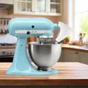 2 x 2PCS Flour Funnel for Kitchen Aid Mixer, 2026 New Plastic Funnel with Easy-Pour Attachment Fits Tilt-Head 4.55 Qt (KSM150), No Mess Baking Tool for Flour, Sugar, and Egg Liquid